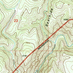 United States Geological Survey Promontory Butte, AZ (1998, 24000-Scale) digital map