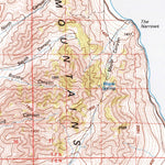 United States Geological Survey Promontory Point, UT (1987, 100000-Scale) digital map