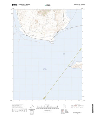 United States Geological Survey Promontory Point, UT (2023, 24000-Scale) digital map