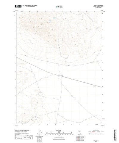 United States Geological Survey Pronto, NV (2021, 24000-Scale) digital map