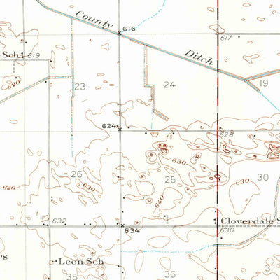 United States Geological Survey Prophetstown, IL (1936, 62500-Scale) digital map