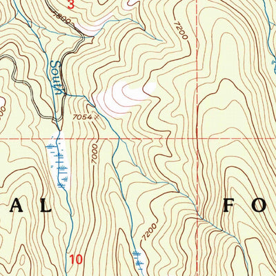 United States Geological Survey Proposal Rock, MT (1997, 24000-Scale) digital map