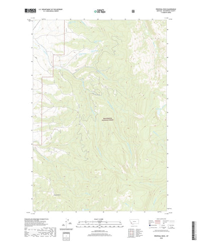 United States Geological Survey Proposal Rock, MT (2020, 24000-Scale) digital map