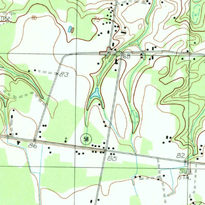 United States Geological Survey Prospect Crossroads, SC (1990, 24000-Scale) digital map
