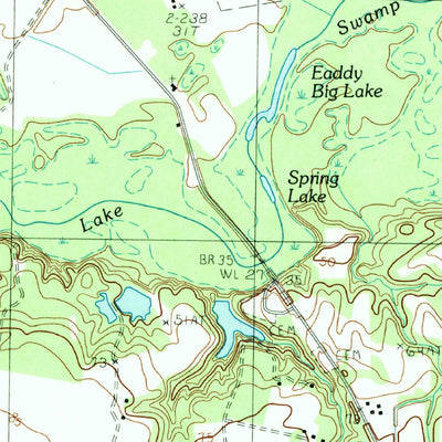 United States Geological Survey Prospect Crossroads, SC (1990, 24000-Scale) digital map