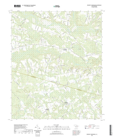 United States Geological Survey Prospect Crossroads, SC (2020, 24000-Scale) digital map