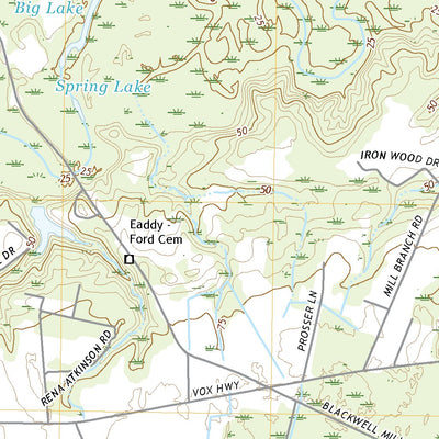 United States Geological Survey Prospect Crossroads, SC (2020, 24000-Scale) digital map