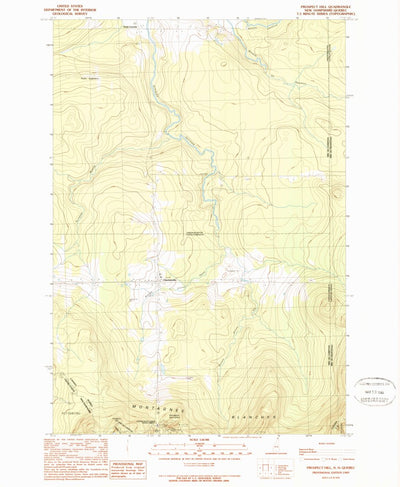 United States Geological Survey Prospect Hill, NH (1989, 24000-Scale) digital map