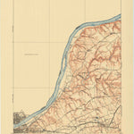 United States Geological Survey Prospect, KY-IN (1912, 62500-Scale) digital map