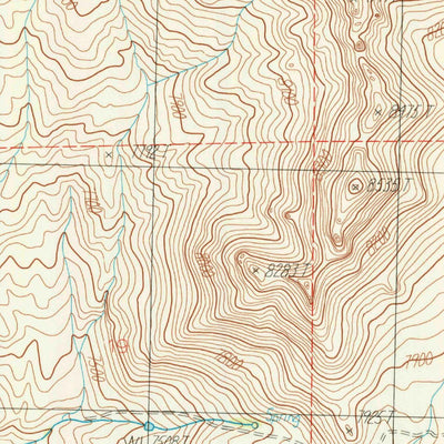 United States Geological Survey Prospect Mountains, WY (1986, 24000-Scale) digital map