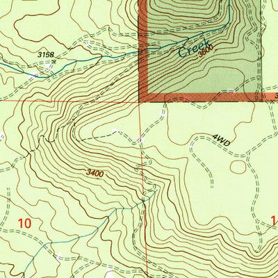 United States Geological Survey Prospect North, OR (1997, 24000-Scale) digital map