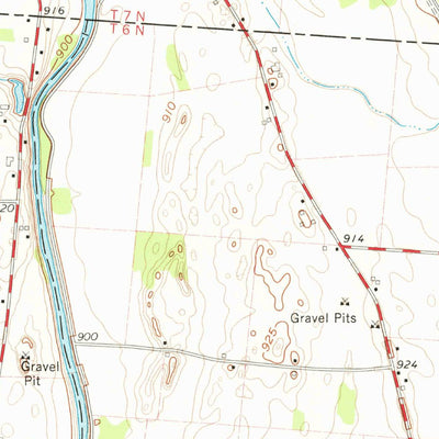 United States Geological Survey Prospect, OH (1961, 24000-Scale) digital map