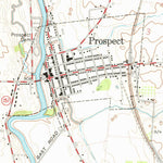 United States Geological Survey Prospect, OH (1961, 24000-Scale) digital map