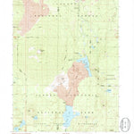 United States Geological Survey Prospect Peak, CA (1985, 24000-Scale) digital map