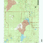 United States Geological Survey Prospect Peak, CA (1995, 24000-Scale) digital map