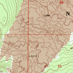 United States Geological Survey Prospect Peak, CA (1995, 24000-Scale) digital map