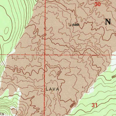 United States Geological Survey Prospect Peak, CA (1995, 24000-Scale) digital map