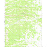 United States Geological Survey Prospect Peak, WY (1980, 24000-Scale) digital map