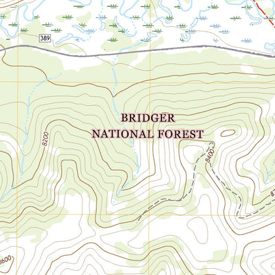 United States Geological Survey Prospect Peak, WY (2021, 24000-Scale) digital map