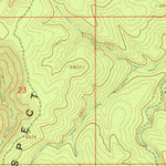 United States Geological Survey Prospect Point, AZ (1967, 24000-Scale) digital map