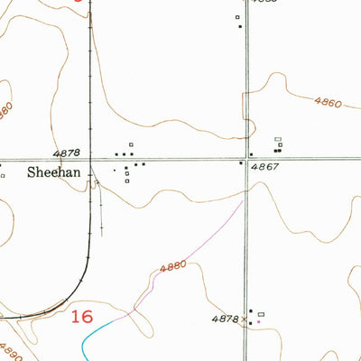 United States Geological Survey Prospect Valley, CO (1950, 24000-Scale) digital map