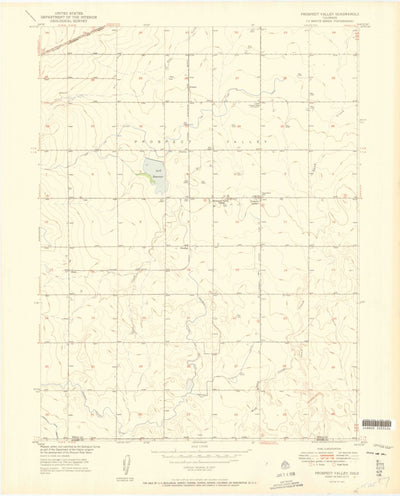 United States Geological Survey Prospect Valley, CO (1951, 24000-Scale) digital map