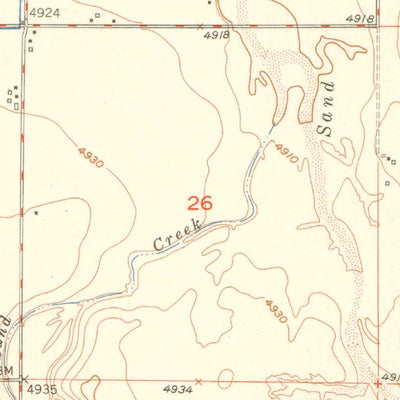 United States Geological Survey Prospect Valley, CO (1951, 24000-Scale) digital map