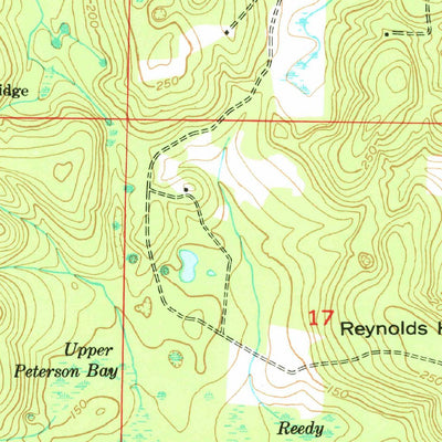United States Geological Survey Prosperity, FL (1950, 24000-Scale) digital map