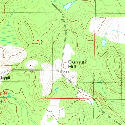 United States Geological Survey Prosperity, FL (1982, 24000-Scale) digital map