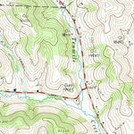 United States Geological Survey Prosperity, PA (1964, 24000-Scale) digital map