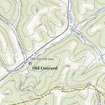 United States Geological Survey Prosperity, PA (2023, 24000-Scale) digital map