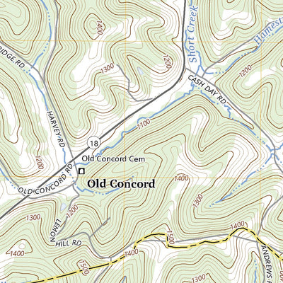 United States Geological Survey Prosperity, PA (2023, 24000-Scale) digital map