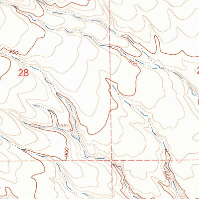 United States Geological Survey Prosser SE, WA (1965, 24000-Scale) digital map