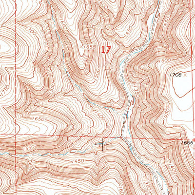 United States Geological Survey Prosser SW, WA (1955, 24000-Scale) digital map