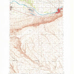 United States Geological Survey Prosser, WA (1965, 62500-Scale) digital map