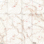 United States Geological Survey Prosser, WA (1965, 62500-Scale) digital map