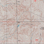 United States Geological Survey Protection, KS (1980, 24000-Scale) digital map