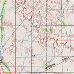 United States Geological Survey Protection, KS-OK (1985, 100000-Scale) digital map