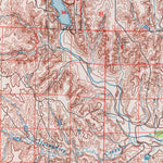 United States Geological Survey Protection, KS-OK (1985, 100000-Scale) digital map