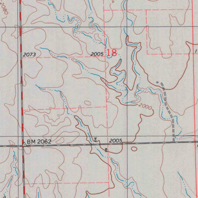 United States Geological Survey Protection NE, KS (1979, 24000-Scale) digital map
