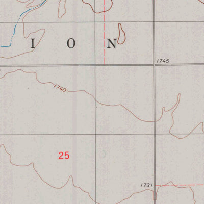 United States Geological Survey Protection SW, KS-OK (1980, 24000-Scale) digital map