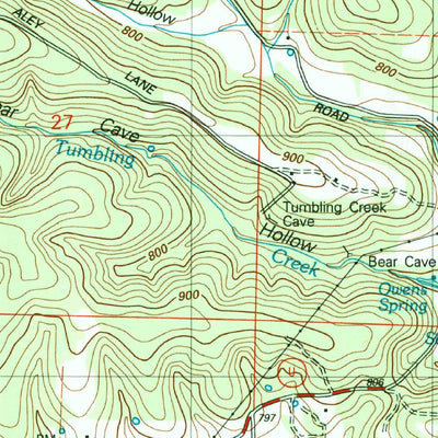United States Geological Survey Protem, MO (2004, 24000-Scale) digital map
