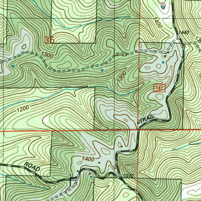 United States Geological Survey Protem NE, MO (2004, 24000-Scale) digital map