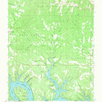 United States Geological Survey Protem SW, MO (1968, 24000-Scale) digital map