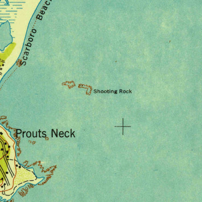United States Geological Survey Prouts Neck, ME (1944, 24000-Scale) digital map