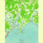 United States Geological Survey Prouts Neck, ME (1959, 24000-Scale) digital map