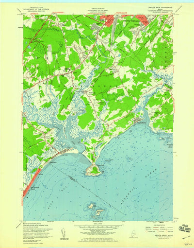 United States Geological Survey Prouts Neck, ME (1959, 24000-Scale) digital map