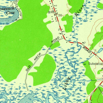 United States Geological Survey Prouts Neck, ME (1959, 24000-Scale) digital map
