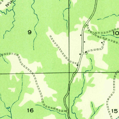 United States Geological Survey Provencal, LA (1935, 31680-Scale) digital map