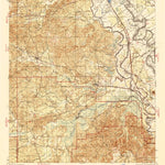 United States Geological Survey Provencal, LA (1945, 62500-Scale) digital map